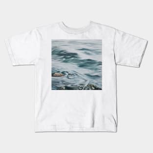 Vigil - ocean water painting Kids T-Shirt